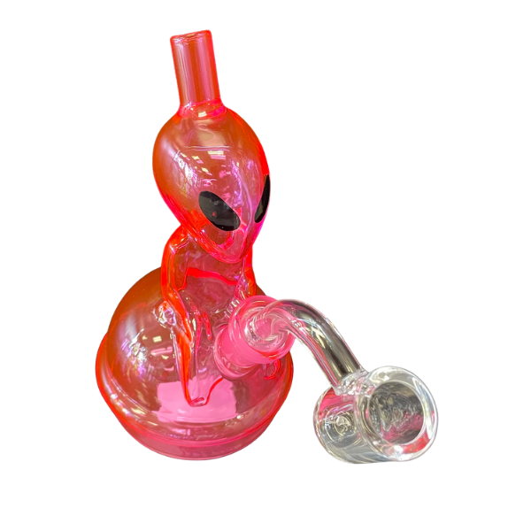AL WP Mini Rig Alien Statue 6" / Pink